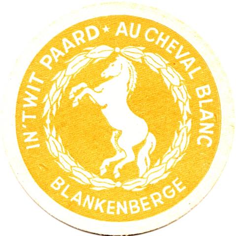 blankenberge vw-b blankenberge 1a (rund215-in' twit paard-orange) 